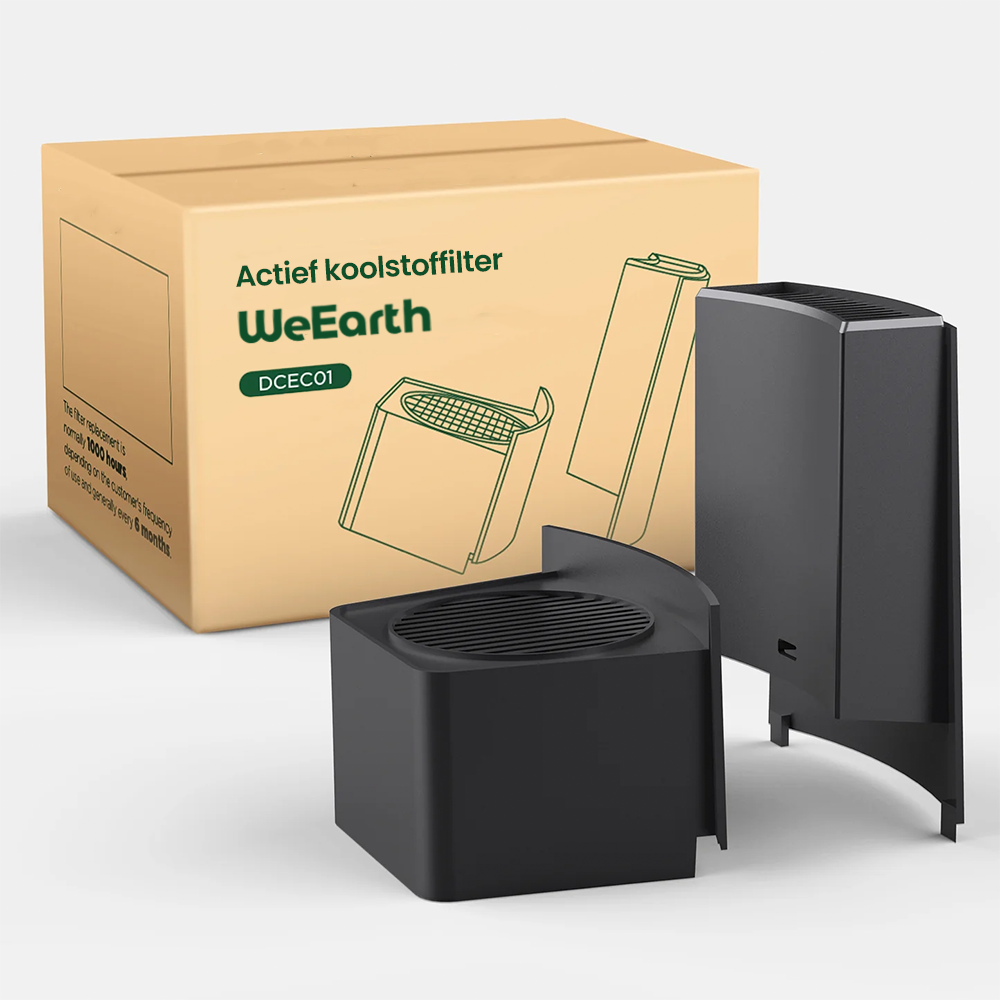 Reserve koolstoffilterset voor de WeEarth 1.0 & 2.0